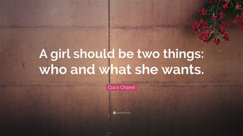 a lady should be two things